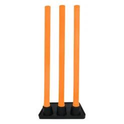Aero Multi Surface Rubber Base Plastic Stumps Set