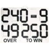 Aero Cleverscore Semi Permanent Cricket Scoreboard -Sports Ball Store 85284799 l