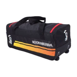 9500 Cricket Wheelie Bag Black Yellow -Sports Ball Store 9500 Wheelie Bag Red Back