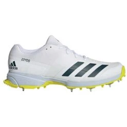 Adipower 22YDS Spiked Cricket Shoe Yellow -Sports Ball Store Adidas Cricket 22 YDS Cricket Shoe 2021 Yellow outsole
