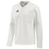 Adi Cricket Long Sleeved Sweater -Sports Ball Store Adidas Cricket Sweater Long Sleeve front