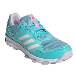 Fabela Rise Hockey Shoe Aqua -Sports Ball Store Adidas Fabela Rise Aqua Hockey Shoe front
