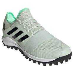 Divox Hockey Shoe Green -Sports Ball Store Adidas Hockey Divox Grey Hockey Shoe 2022 Angled