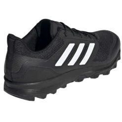 Flexcloud 2.1 Hockey Shoe Black -Sports Ball Store Adidas Hockey Flexcloud 2.1 Black Hockey Shoe 2022 Angled Away