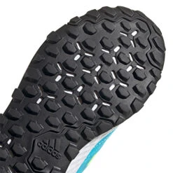 Youngstar Junior Hockey Shoe Cyan Velcro Strap -Sports Ball Store Adidas Hockey Youngstar Hockey Shoe with Velcro Strap detail sole