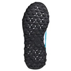 Youngstar Junior Hockey Shoe Cyan Velcro Strap -Sports Ball Store Adidas Hockey Youngstar Hockey Shoe with Velcro Strap sole