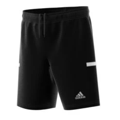 T19 Knitted Junior Short -Sports Ball Store Adidas T19 knitted short Red black