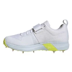 Vector Spiked Cricket Shoe Yellow -Sports Ball Store Adidas Vector Cricket Bowling Shoe with Strap 2022 instep