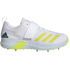 Vector Spiked Cricket Shoe Yellow -Sports Ball Store Adidas Vector Cricket Bowling Shoe with Strap 2022 outstep