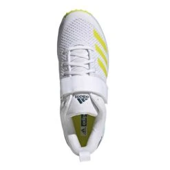 Vector Spiked Cricket Shoe Yellow -Sports Ball Store Adidas Vector Cricket Bowling Shoe with Strap 2022 top front
