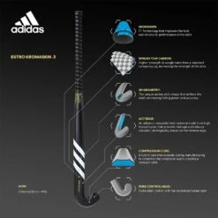 Estro Kromaskin .3 Hockey Stick -Sports Ball Store BH0020 Estro Kromaskin 3 Square 2