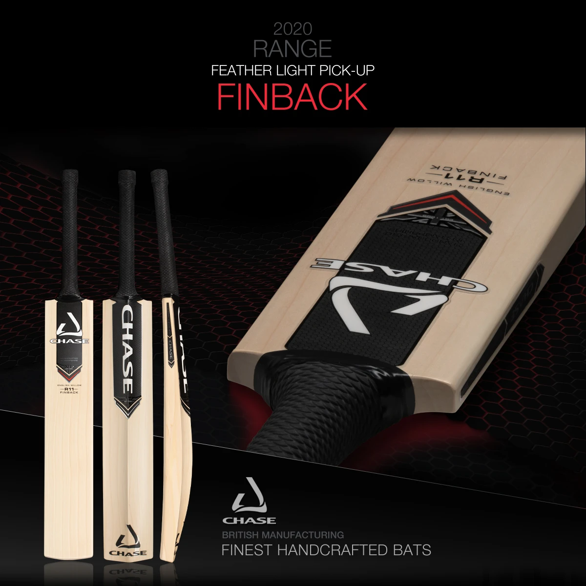 R11 Finback Senior Cricket Bat 22 4 R11 Finback Senior Cricket Bat 22 - Image 2