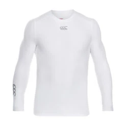 Canterbury Thermoreg Long Sleeve Base Layer Top -Sports Ball Store Canterbury Thermoreg Baselayer White 1