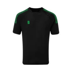 Dual Collar Training Shirt -Sports Ball Store DU009 Black Emerald scaled 1