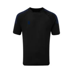 Dual Collar Training Shirt -Sports Ball Store DU009 Black Navy scaled 1