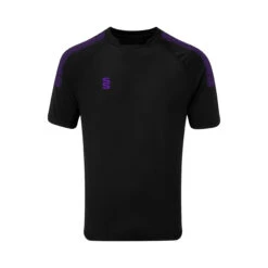 Dual Collar Training Shirt -Sports Ball Store DU009 Black Purple scaled 1