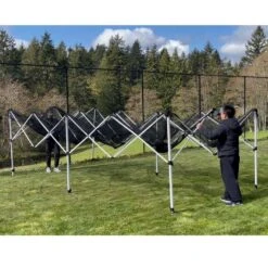 SP6 Folding & Portable Home Cricket Net 11 SP6 Folding & Portable Home Cricket Net -Sports Ball Store Dimension Sport SP 6 Foldable Cricket Net Folding