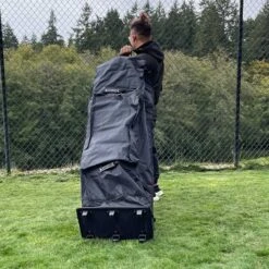 SP6 Folding & Portable Home Cricket Net 10 SP6 Folding & Portable Home Cricket Net -Sports Ball Store Dimension Sport SP 6 Foldable Cricket Net Wheel Bag