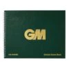 GM Cricket Hard Back Scorebook