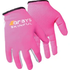 Grays Skinful Hockey Gloves -Sports Ball Store Grays Skinful Hockey Glove Full Finger Pink
