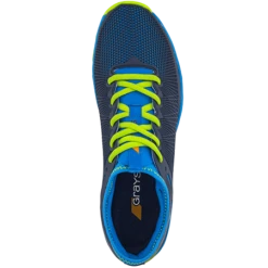 Cage AST Hockey Shoe Navy Yellow -Sports Ball Store HSAB18Shoe Cage Ast Blue neon Yellow Top