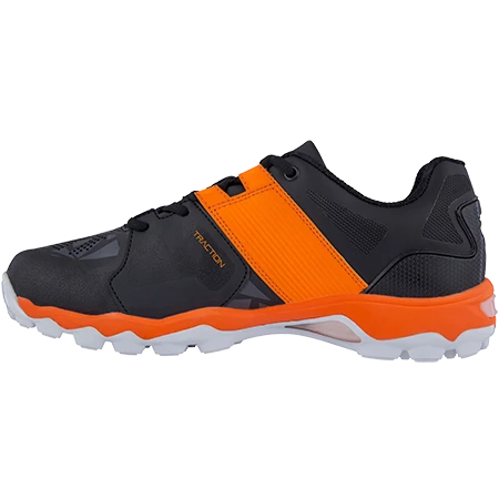 Traction Hockey Shoe Black Orange 7 Traction Hockey Shoe Black Orange - Image 5