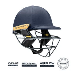 E-Line Steel Cricket Helmet -Sports Ball Store Masuri Protection – E LINE Steel
