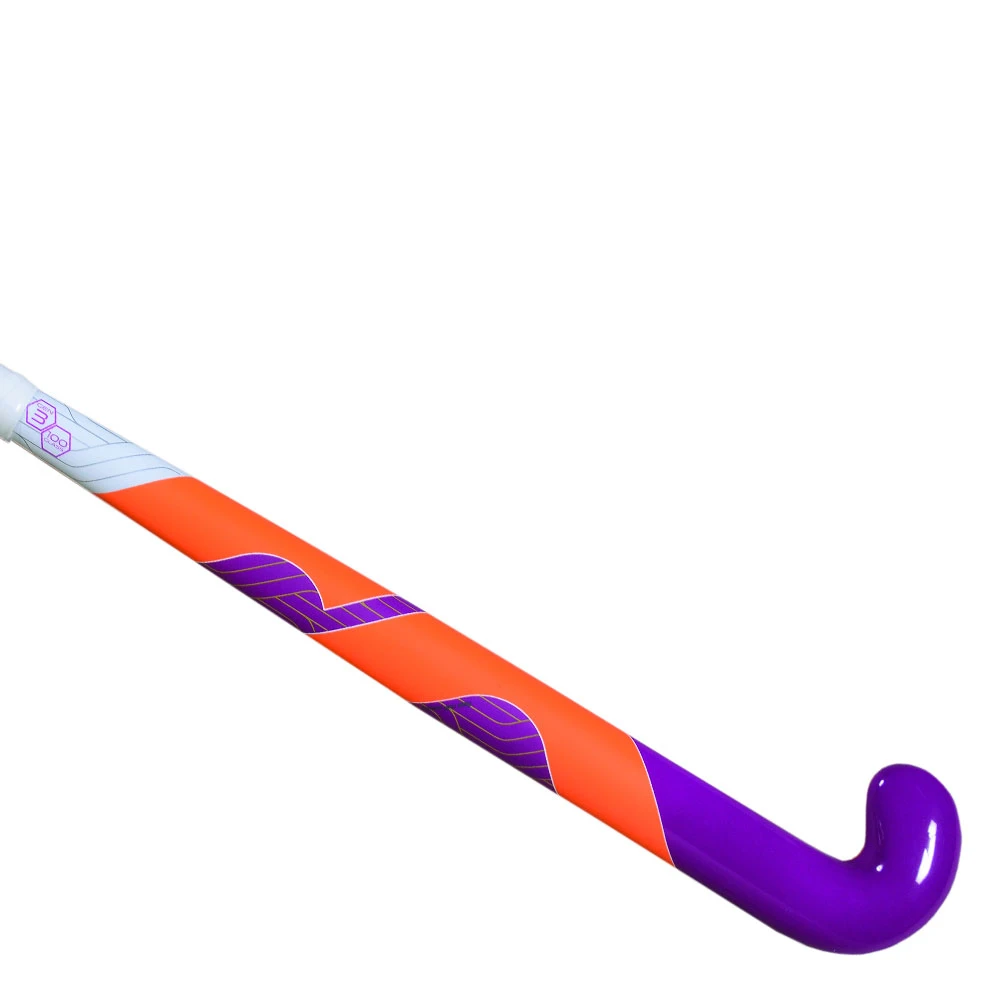Genesis 0.3 Pro Bend Hockey Stick Purple Orange 3 Genesis 0.3 Pro Bend Hockey Stick Purple Orange