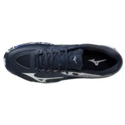 Mizuno Wave Lynx Hockey Shoe Navy -Sports Ball Store Mizuno Wave Lynx Navy Top