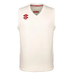 Pro Performance Sleeveless Cricket Slipover -Sports Ball Store Pro Performance Ivory M Front 1
