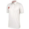 Pro Performance Cricket Shirt Short Sleeve -Sports Ball Store Pro Performance Short Sleeve Ivory Trim