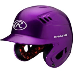 Rawlings (R16S) R16 Series Metallic NOCSAE Helmet -Sports Ball Store R16 PU 3 4left 500.png.square