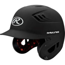 Rawlings (R16MS) R16 Series Matte NOCSAE Helmet - BLACK