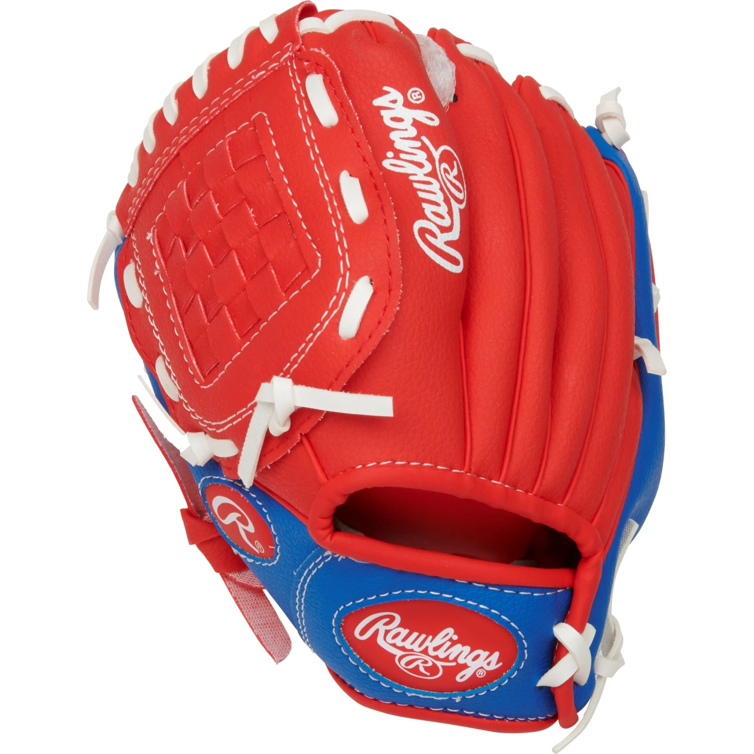 Rawlings Players (PL91SR) 9" Youth Baseball Glove With Baseball 5 Rawlings Players (PL91SR) 9" Youth Baseball Glove With Baseball - Image 3