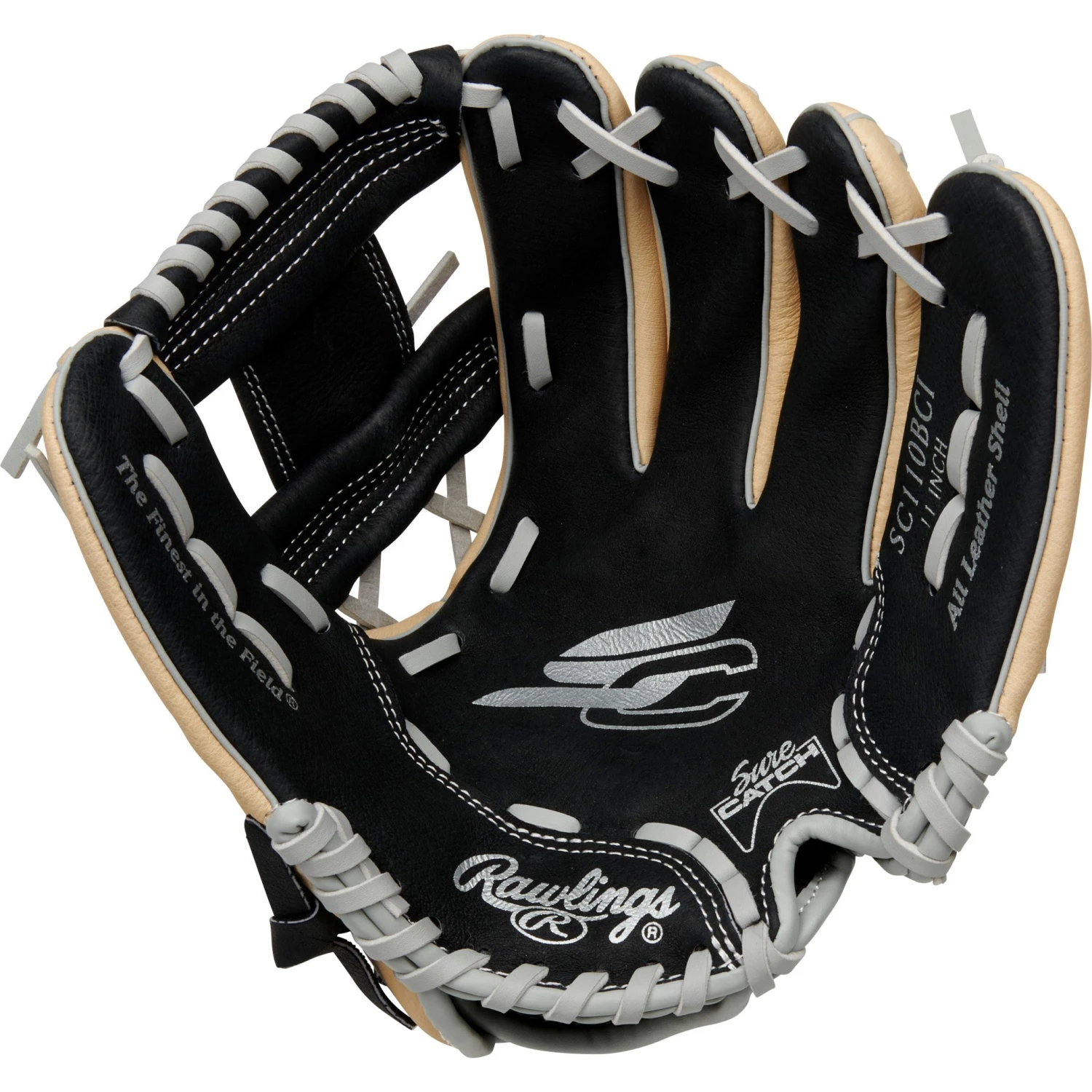 Rawlings (SC110BCI) Sure Catch 11" Youth Baseball / Softball Glove 4 Rawlings (SC110BCI) Sure Catch 11" Youth Baseball / Softball Glove - Image 2