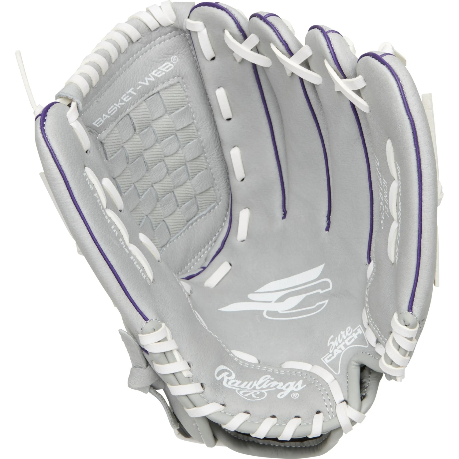 Rawlings (SCSB12PU) Sure Catch Series 12" Fast Pitch Softball Glove 4 Rawlings (SCSB12PU) Sure Catch Series 12" Fast Pitch Softball Glove - Image 2