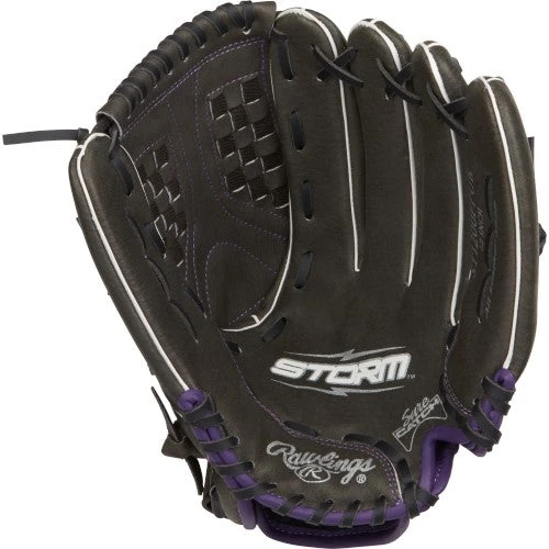 Rawlings (ST1200FPUR) Storm Series 12" Fast Pitch Softball Glove 4 Rawlings (ST1200FPUR) Storm Series 12" Fast Pitch Softball Glove - Image 2