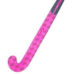 Shrey Chroma 00 Junior Late Bow Hockey Stick Bubblegum -Sports Ball Store Shrey Hockey Chroma 00 Bubblegum Hockey Stick close face