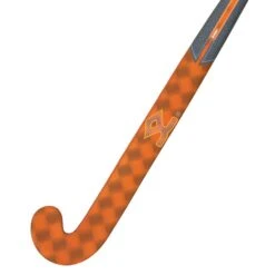 Shrey Chroma 00 Junior Late Bow Hockey Stick Orange Blaze -Sports Ball Store Shrey Hockey Chroma 00 Orange Blaze Hockey Stick close face