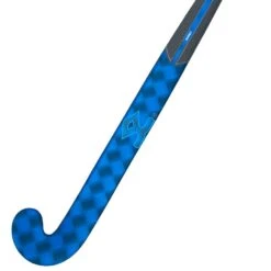 Shrey Chroma 20 Late Bow Hockey Stick 8 Shrey Chroma 20 Late Bow Hockey Stick -Sports Ball Store Shrey Hockey Chroma 20 Blue Hockey Stick close face