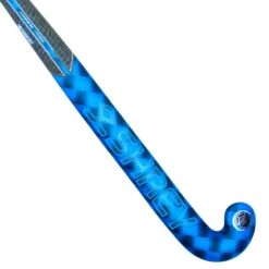 Shrey Chroma 60 Late Bow Hockey Stick -Sports Ball Store Shrey Hockey Chroma 60 Blue Hockey Stick Close back