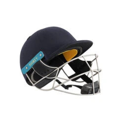 Masterclass Air 2.0 Steel Cricket Helmet -Sports Ball Store Shrey Masterclass Air 2.0 steel Cricket Helmet Navy side