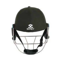 Masterclass Air 2.0 Steel Cricket Helmet -Sports Ball Store Shrey Masterclass Air 2.0 steel Cricket Helmet black back