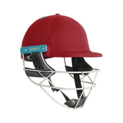 Masterclass Air 2.0 Titanium Helmet -Sports Ball Store Shrey Masterclass Air 2.0 steel Cricket Helmet maroon 1