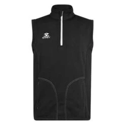 Shrey Performance Gillet -Sports Ball Store Shrey Performance Gillet black Front