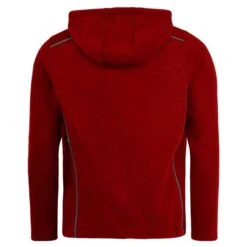 Shrey Performance Hoodie -Sports Ball Store Shrey Performance Hoody Maroon back