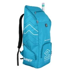 Ryder Cricket Duffle Bag -Sports Ball Store Shrey Ryder Cricket Duffle Bag Aqua angled