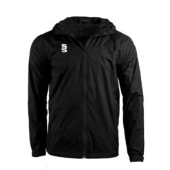 Dual Full Zip Waterproof Training Jacket -Sports Ball Store Surridge Dual Full zip Training Jacket Black