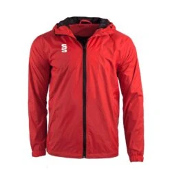 Dual Full Zip Waterproof Training Jacket -Sports Ball Store Surridge Dual Full zip Training Jacket Red