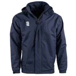Dual Fleece Lined Jacket -Sports Ball Store Surridge Fleece Lined Jacket navy